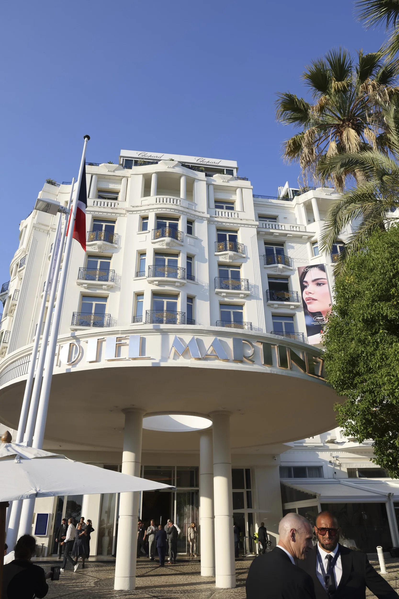Hôtel Martinez facade — Cannes Film Festival 2026