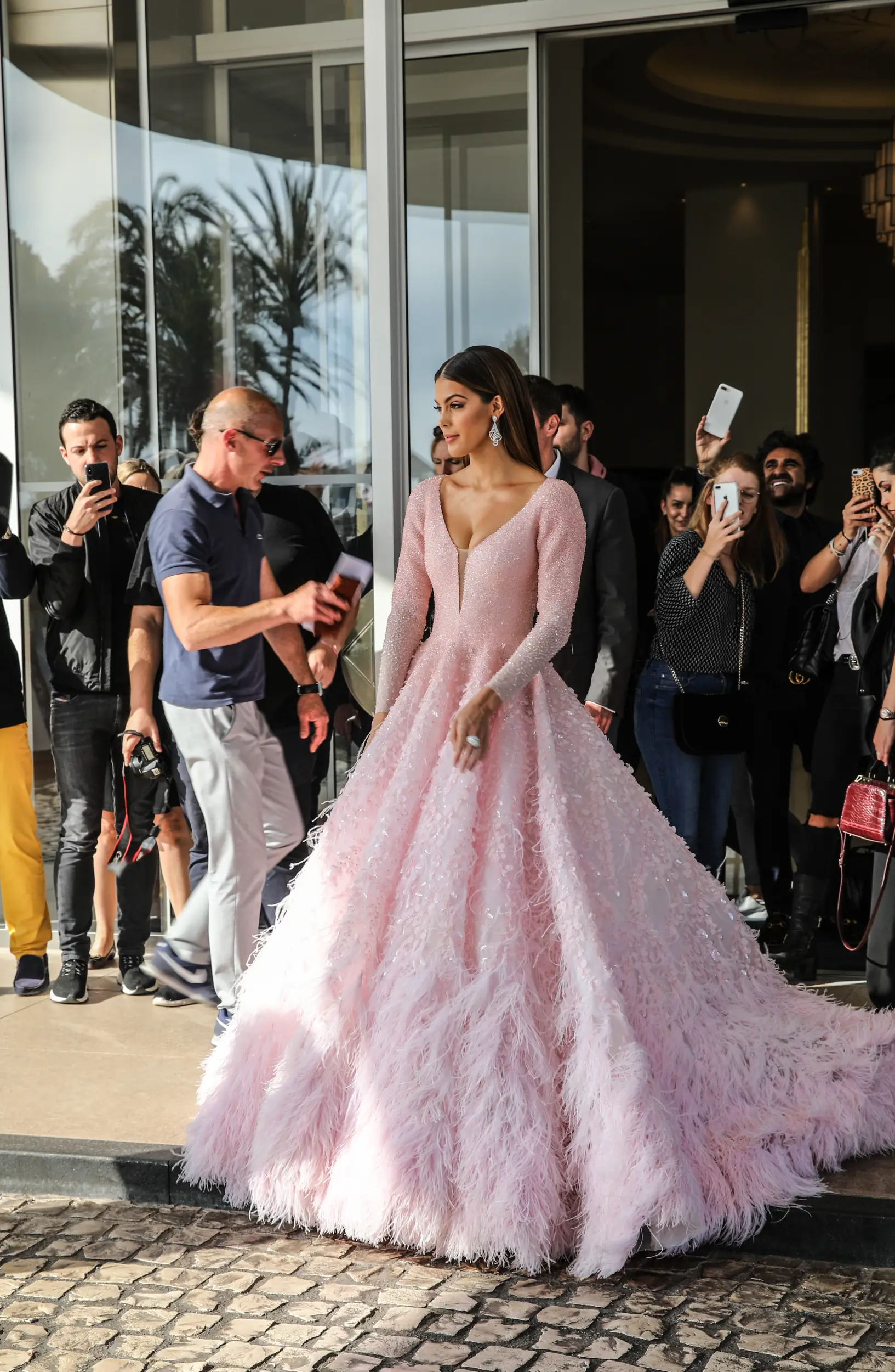 Cannes red carpet — Miss France appearance