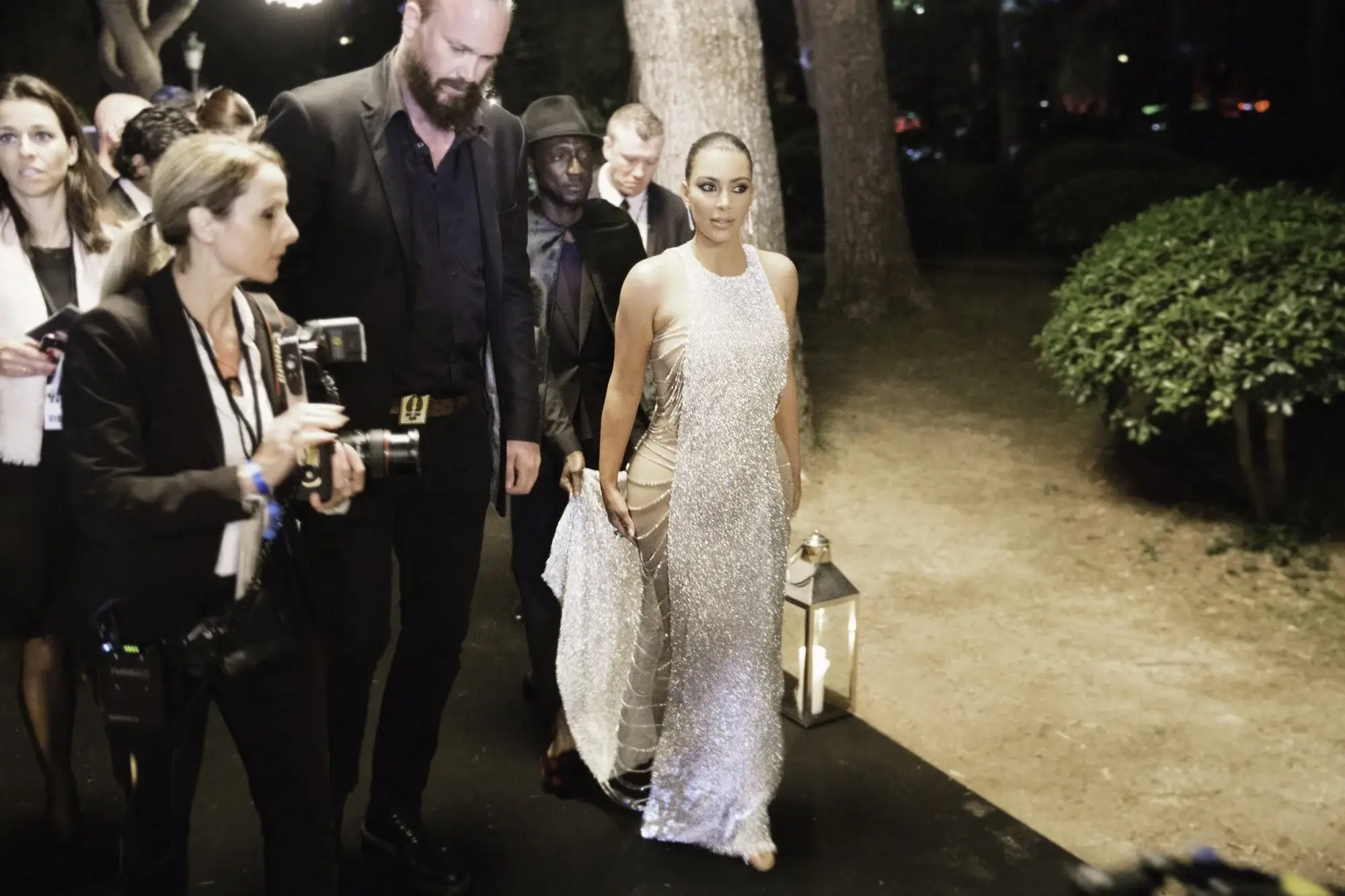 Guest arrival — luxury gala evening, Cannes