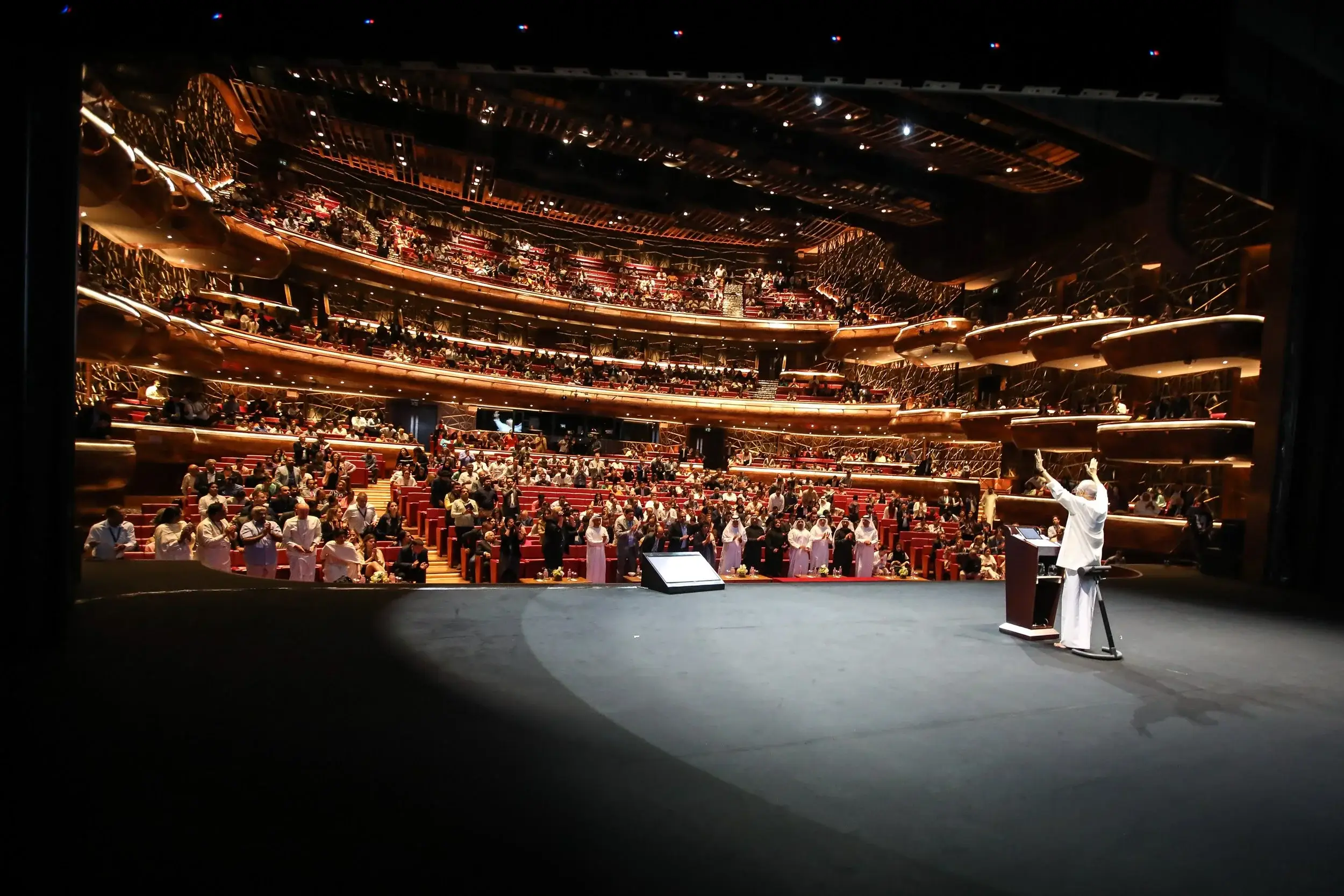 Keynote stage — Dubai Opera, international conference
