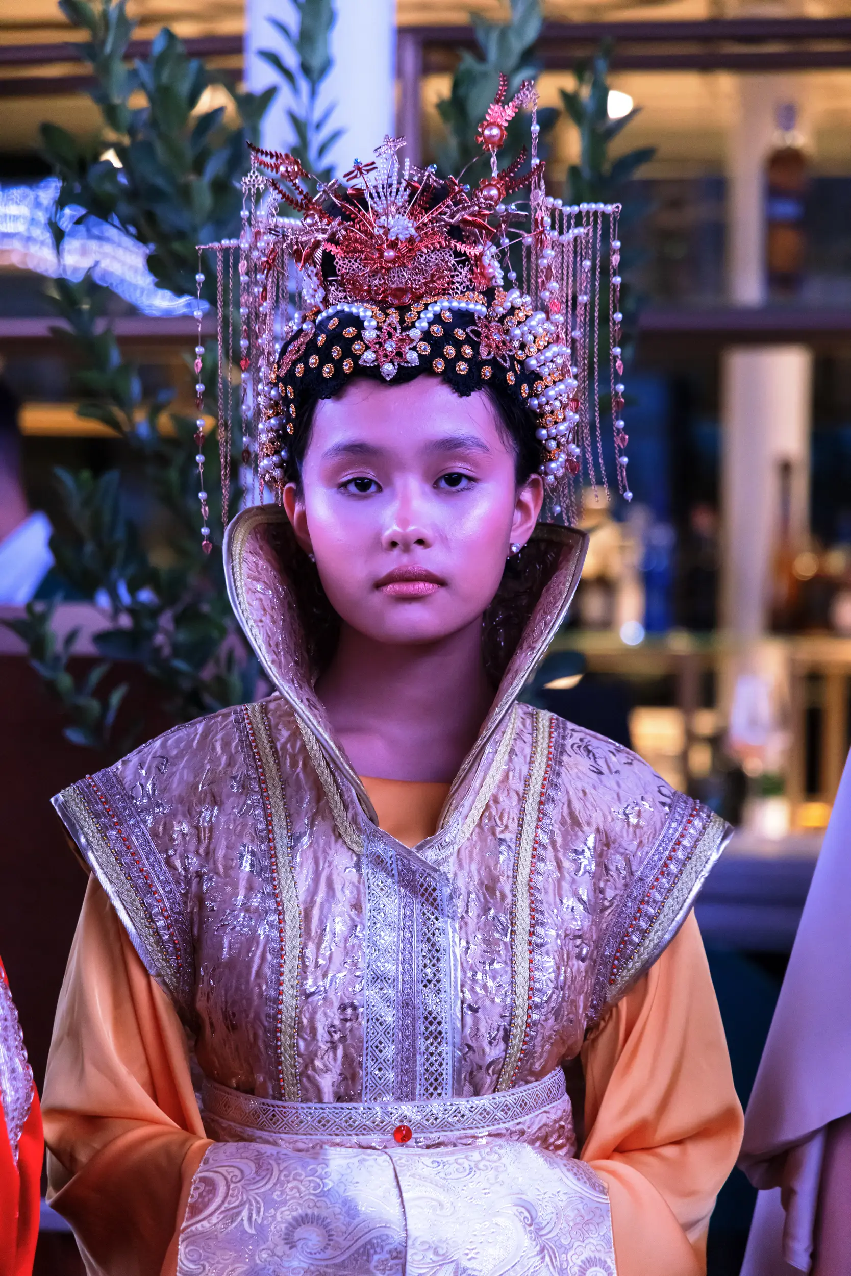 Traditional costume portrait — cultural event photography