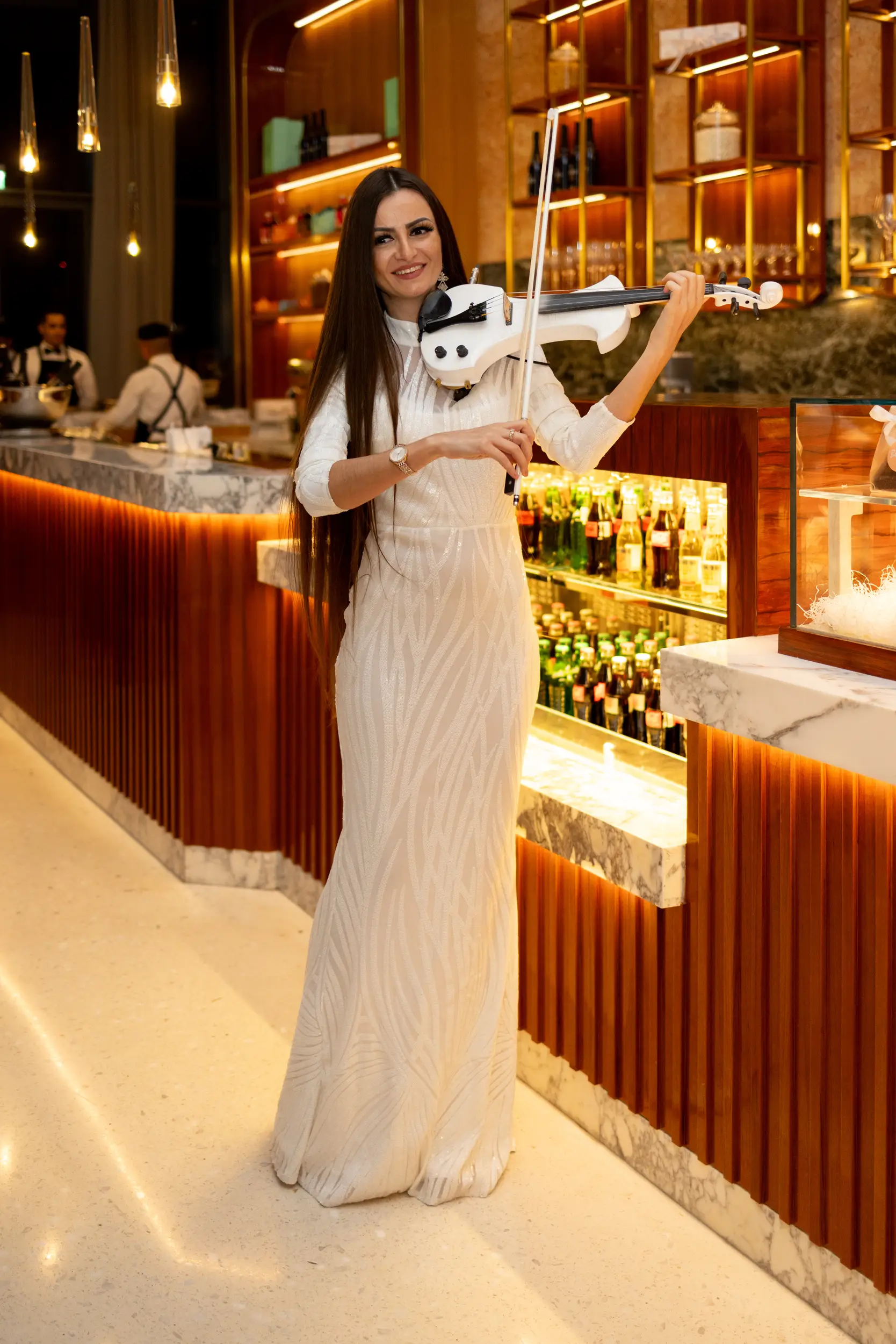 Live entertainment — luxury event atmosphere