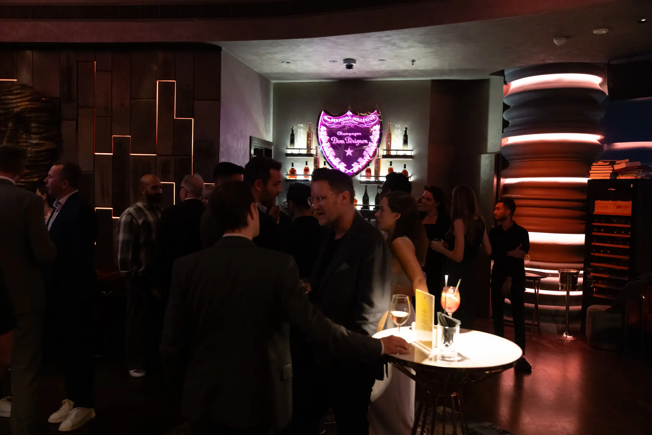 Dom Pérignon lounge — VIP networking event