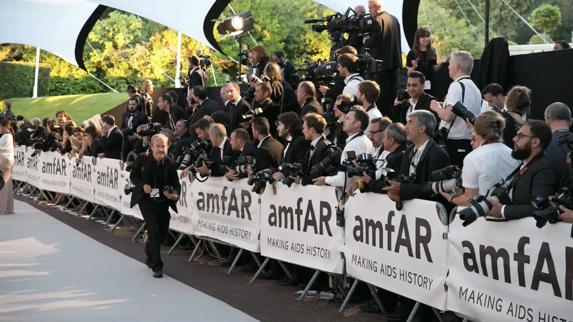 amfAR gala event photography — French Riviera