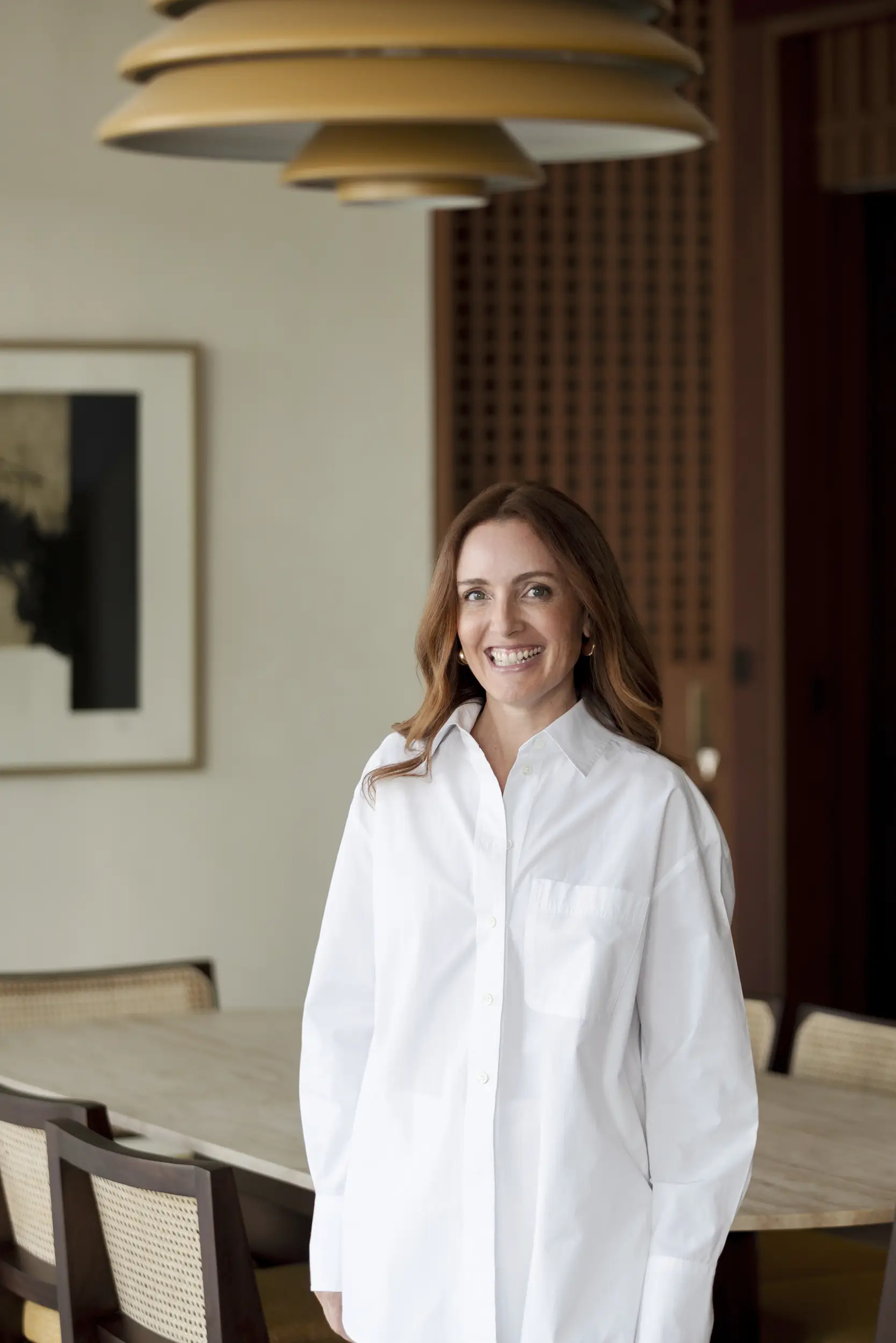 Corporate portrait — clean editorial interior