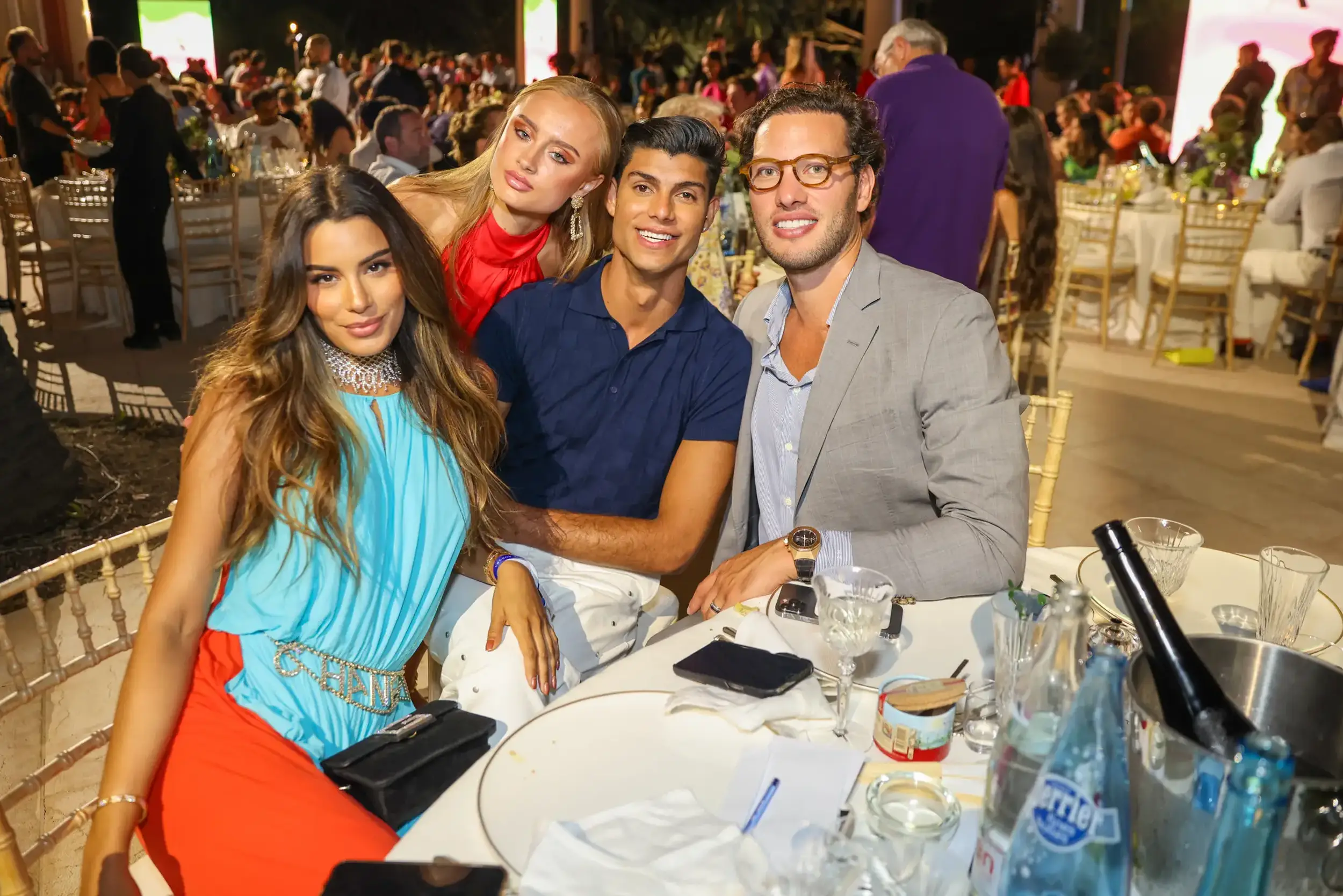 Saint-Tropez gala dinner — private villa celebration