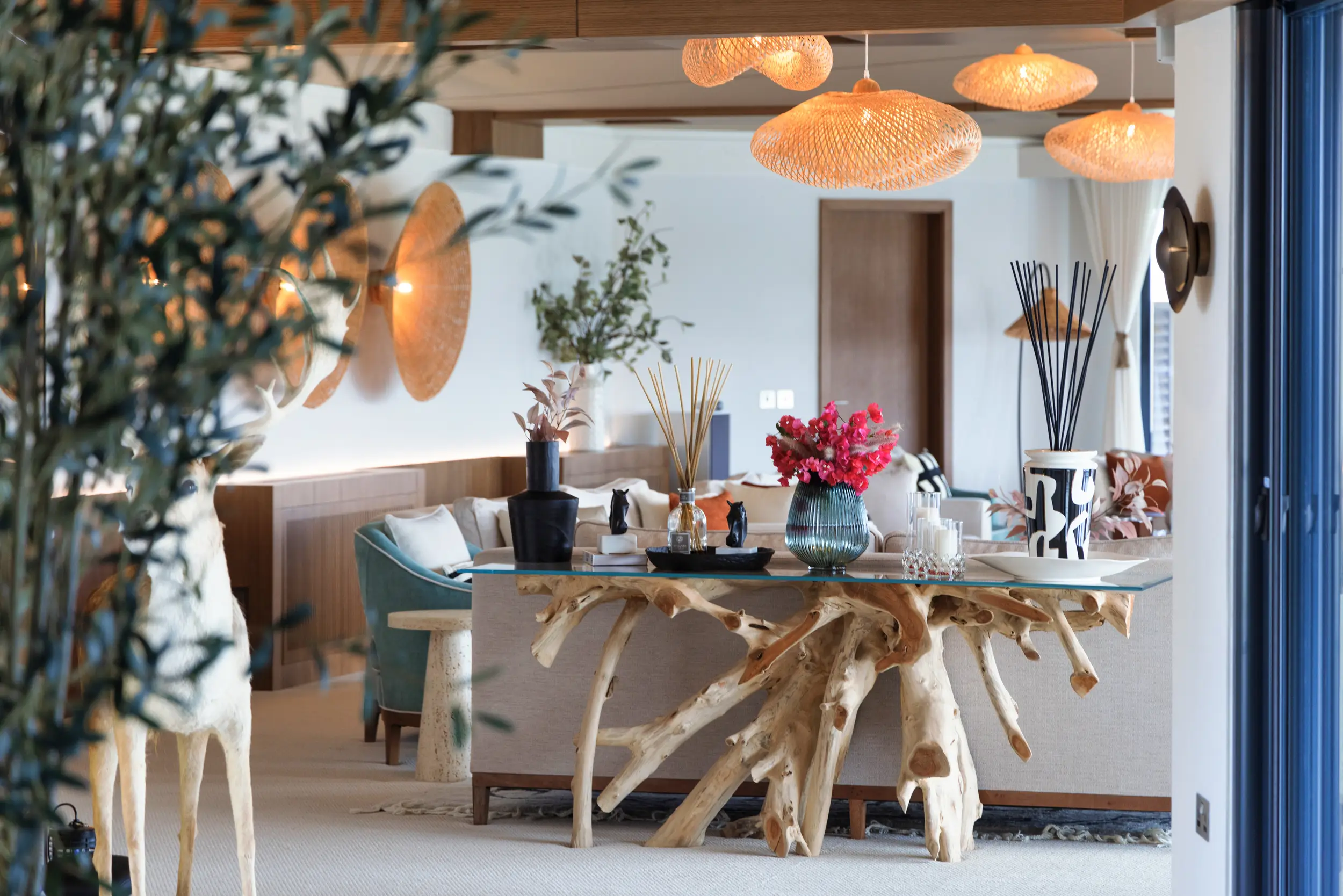 Event venue — interior design and atmosphere