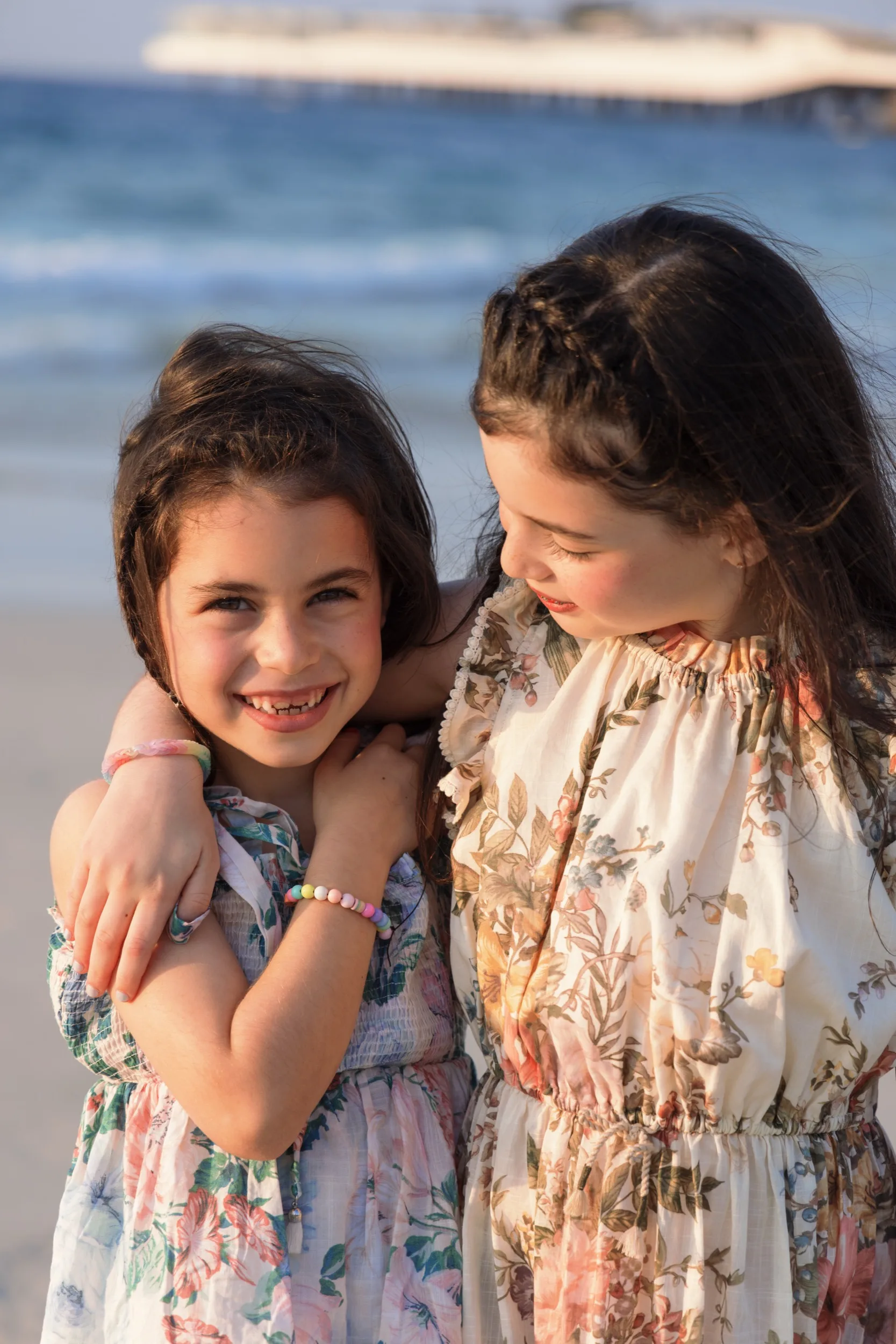 Private family portrait — beach