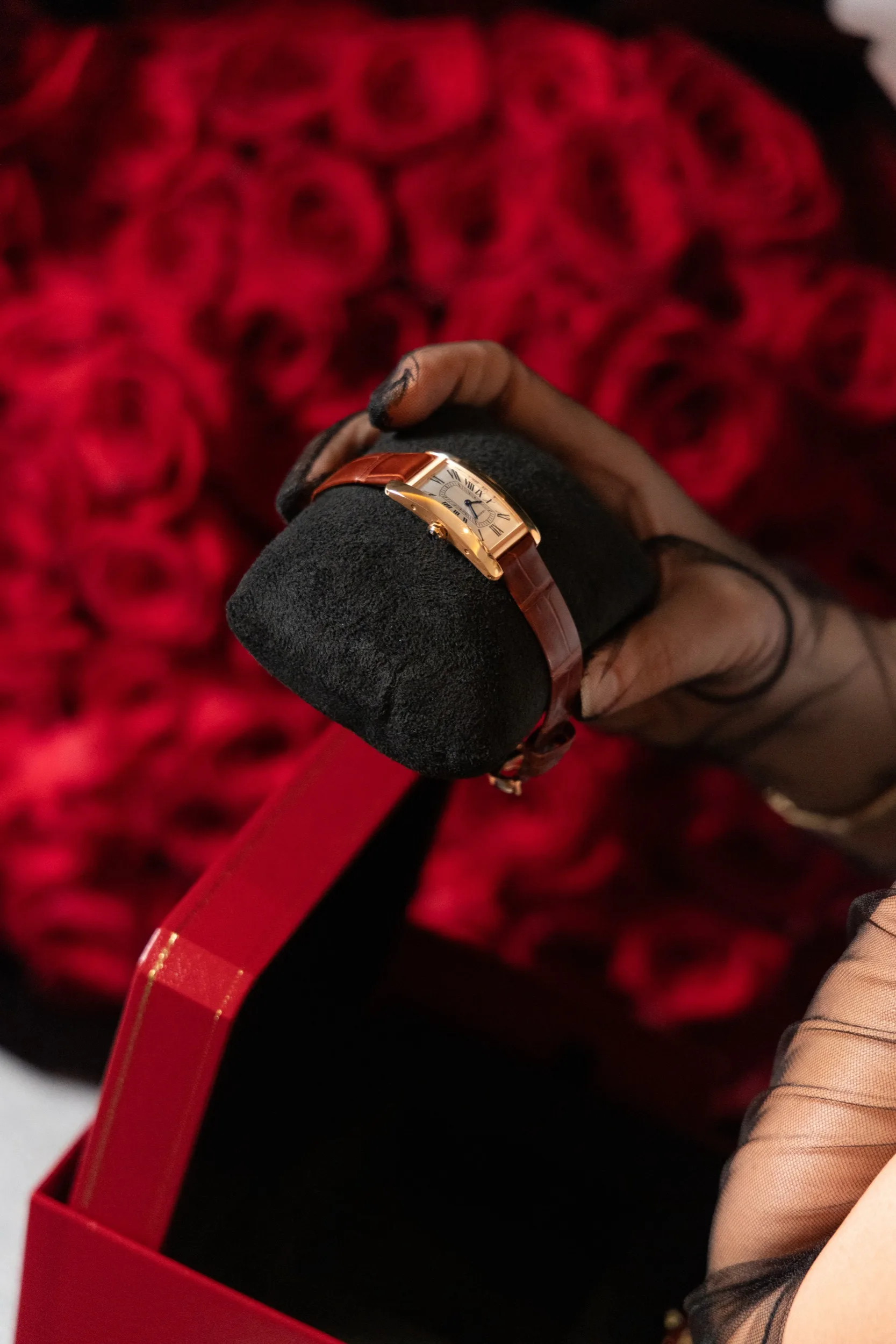 Luxury gift detail — private celebration