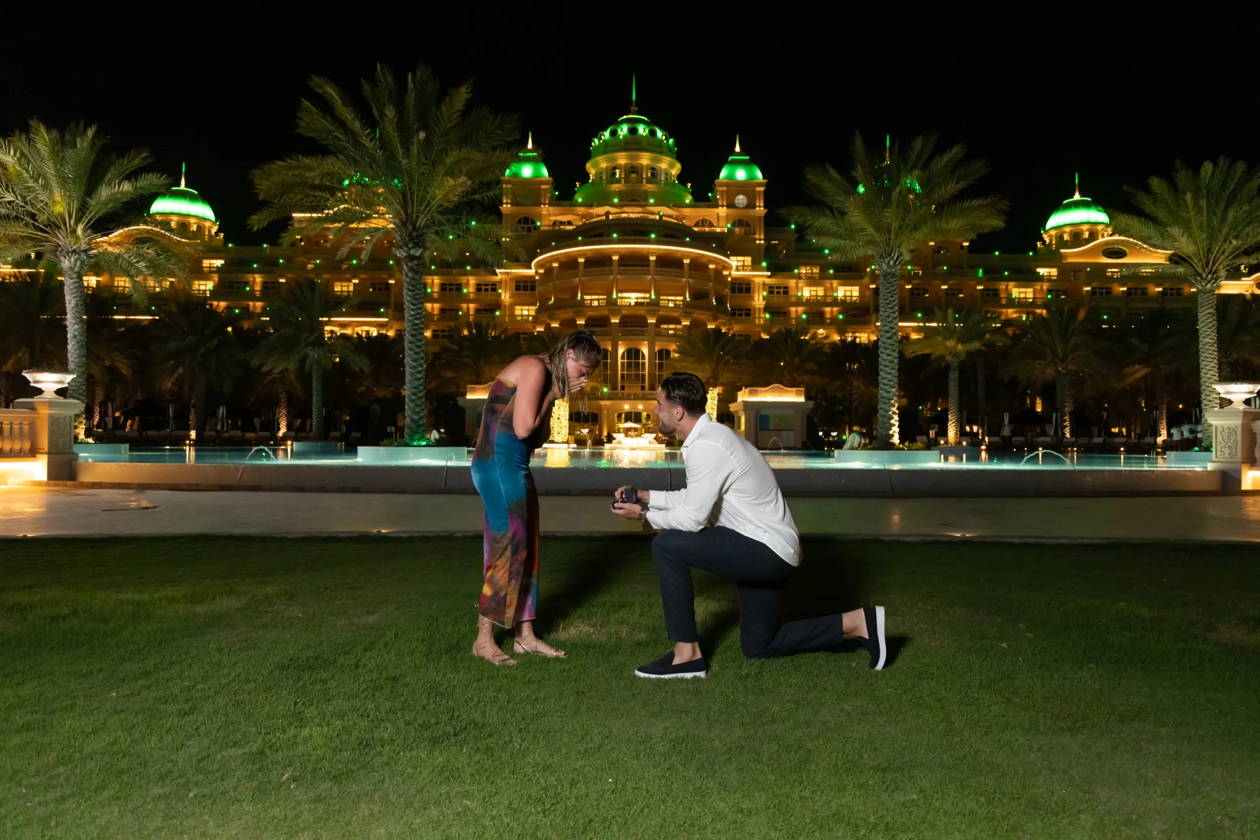 Night proposal — luxury resort